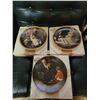 Image 1 : The Oldest Name In American Fine China Knowles Norman Rockwell Decorative Plates x3