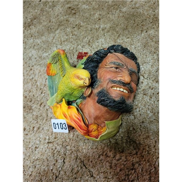 Bossons Model Pirate & Parrot