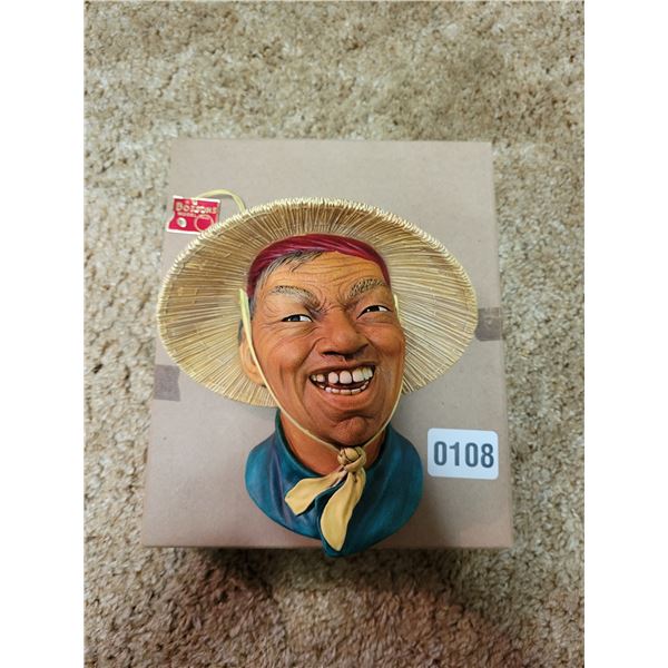 Character Head Wall Mask By Bossons (RARE) (Brand New In Box)