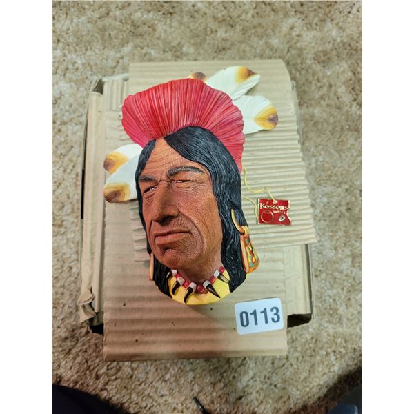 Character Head Wall Mask By Bossons (RARE ) ( Brand New In Box)