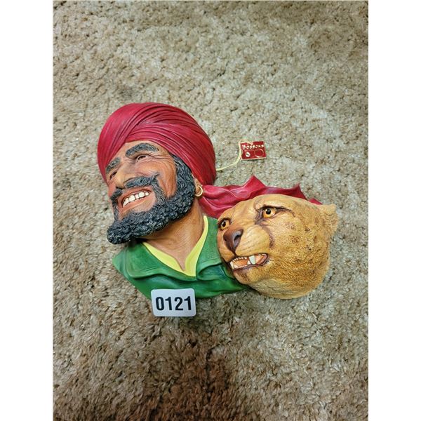 Character Head Wall Mask By Bossons ( Excellent Condition )