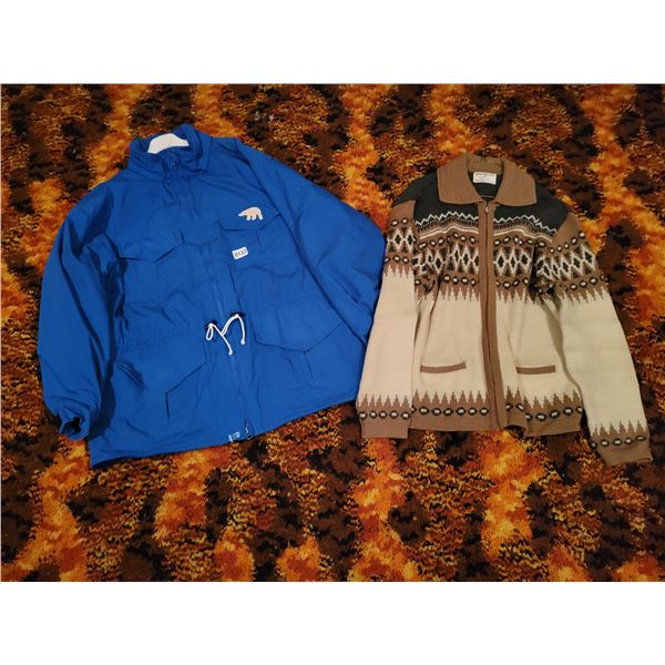 Genuine Polar Parkas Jacket (XL),White Ram Sweater (XL)