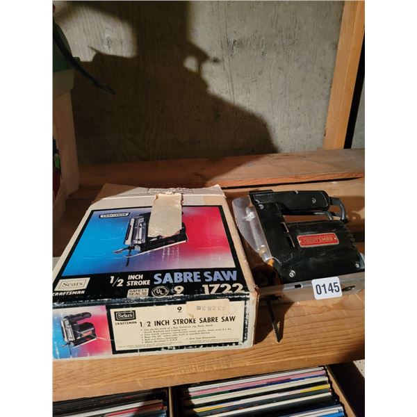 1/5 inch Stroke Sabre Saw Craftsmen