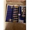 Image 2 : Dutch Blue Flatware Sets x2 Plus Box of Assorted Forks