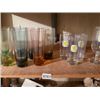 Image 1 : Various Sizes of Glassware Approx 28 German Glasses & 8 Colorful Drinking Glasses