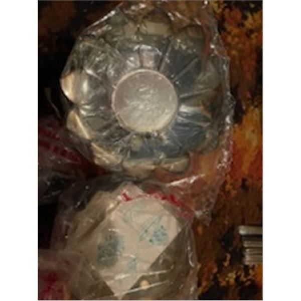 Silver Plated Cheese & Dip Set - Silver Plated Flatware - Silver Plated Coasters