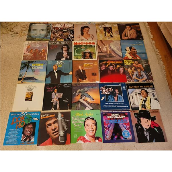 25 Records - George Jones, Bee Gees & Various Artists