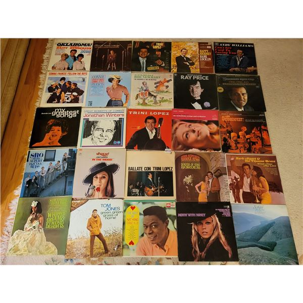 25 Records - Tom Jones, Ray Price & Various Artists