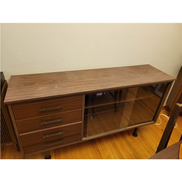 Glass Door Buffet Table 58' x 16' x 32'