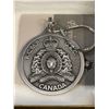 Image 3 : RCMP Pin Collection RCMP 25 Year Pin RCMP Pewter Key Chain