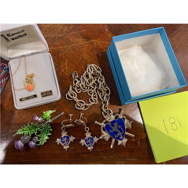 Scottish Jewelry Collection Kilt Pin