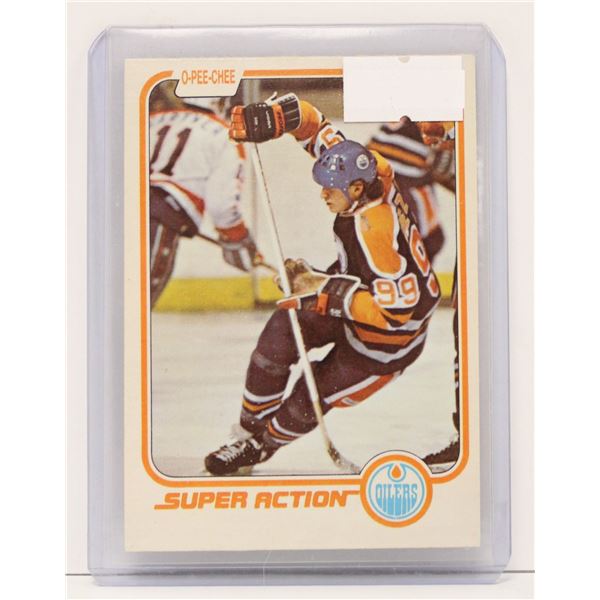 1981 WAYNE GRETZKY SUPER ACTION CARD