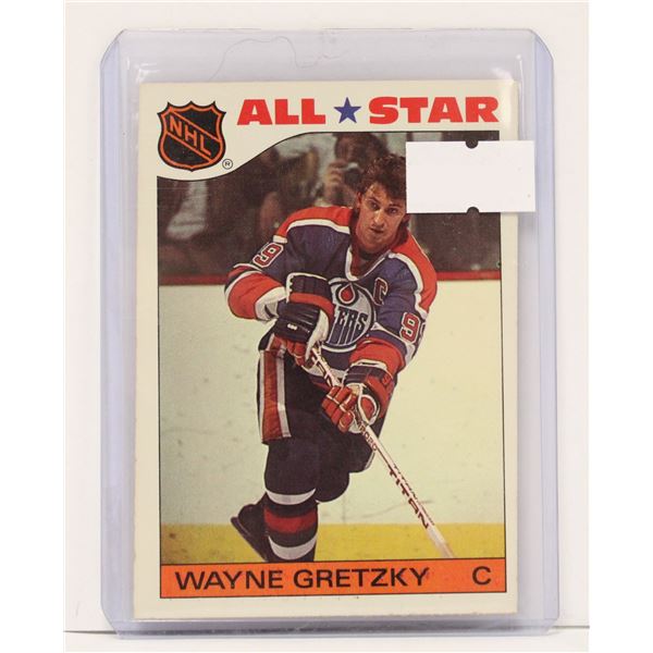 1986 WAYNE GRETZKY HOCKEY CARD STICKER