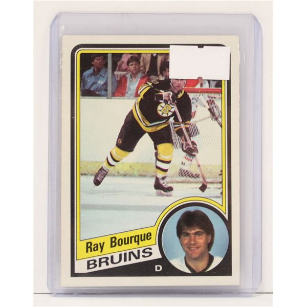 1984 RAY BOURQUE HOCKEY CARD