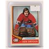 Image 1 : 1974 KEN DRYDEN HOCKEY CARD
