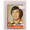 Image 1 : 1974 JOHNNY BUCYK HOCKEY CARD