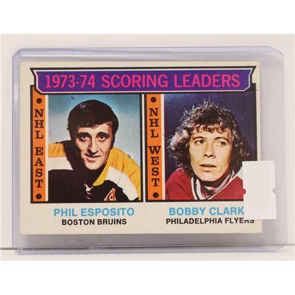 1974 PHIL ESPOSITO OPC HOCKEY CARD