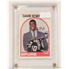Image 1 : 1989 NBA HOOPS DAVID ROBINSON ROOKIE CARD