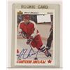 Image 1 : 1992 ALEXEI ZHAMNOV AUTOGRAPHED HOCKEY CARD