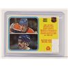 Image 1 : 1982 WAYNE GRETZKY OPC GOAL LEADER CARD