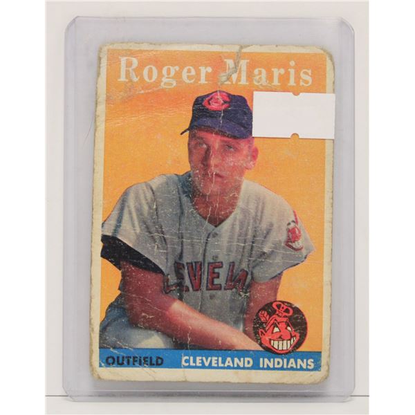 1958 TOPPS ROGER MARIS ROOKIE CARD