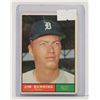 Image 1 : 1961 JIM BUNNING BASEBALL CARD