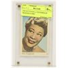 Image 1 : 1960 DUTCH ELLA FITZGERALD TRADING CARD