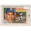 Image 1 : 1956 TOPPS TED WILLIAMS BASEBALL CARD