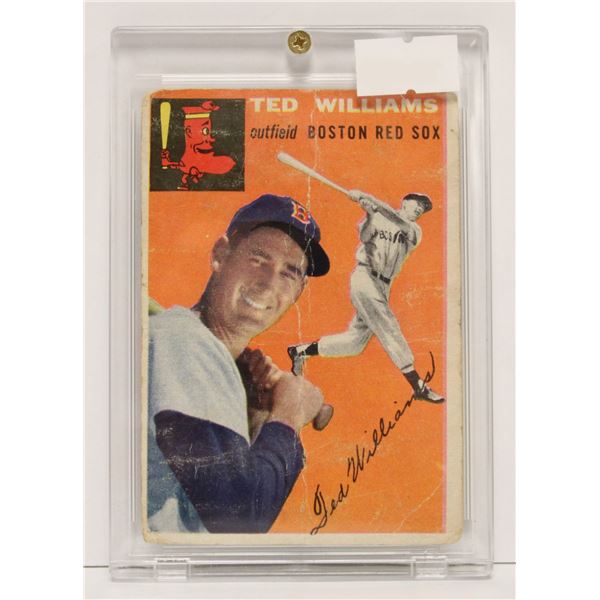 1954 TOPPS TED WILLIAMS BASEBALL CARD