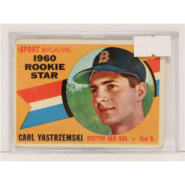 1961 CARL YASTRZEMSKI ROOKIE CARD