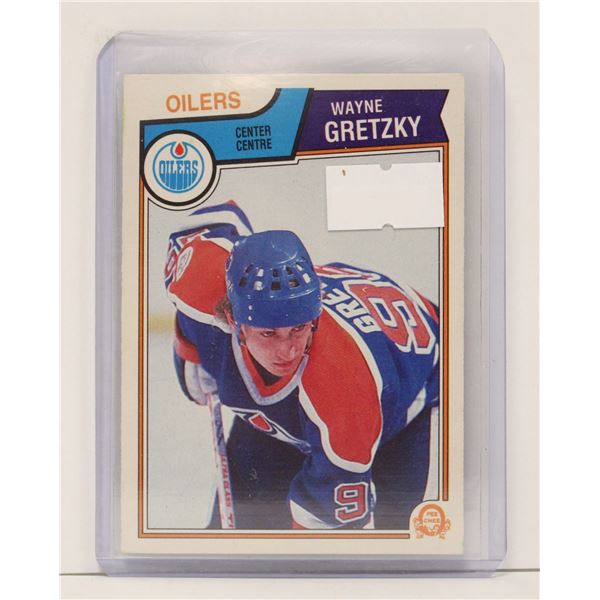 1983 WAYNE GRETZKY HOCKEY CARD OPC