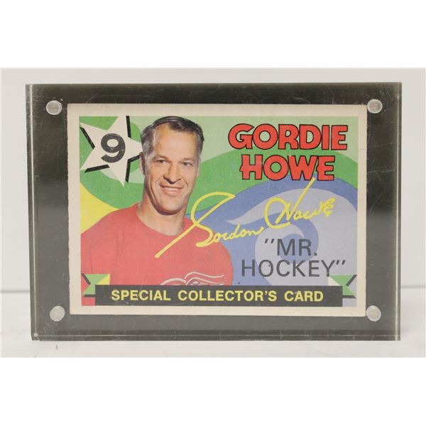 1971-72 GORDIE HOWE HOCKEY CARD
