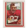Image 1 : 1952 BOWMAN LARGE DON PAUL FOOTBALL CARD