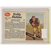 Image 1 : 1962 POST BOBBY WALDEN FOOTBALL CARD