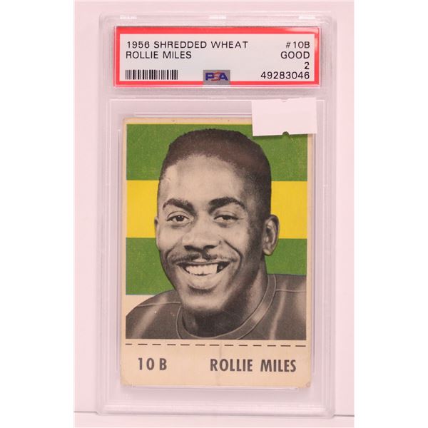 1956 SHREDDED WHEAT ROLLIE MILES FOOTBALL