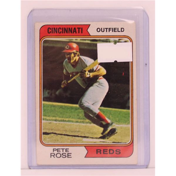 1974 OPC PETE ROSE BASEBALL CARD