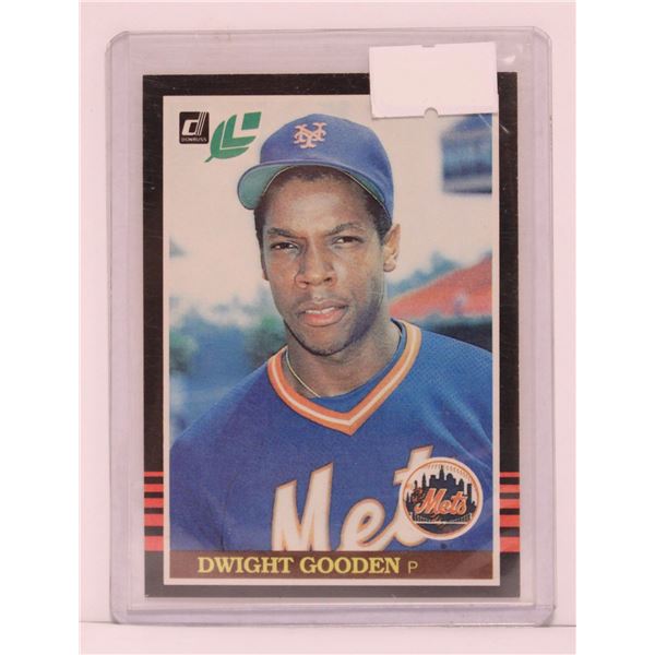 1985 DWIGHT GOODEN ROOKIE CARD DONRUSS
