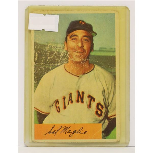 1953 TOPPS SAL MAGLIE BASEBALL CARD