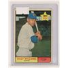 Image 1 : 1961 TOPPS BILLY WILLIAMS BASEBALL CARD