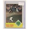 Image 1 : 1963 ROGER MARIS WORLD SERIES CARD