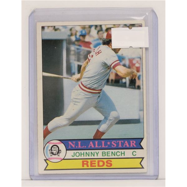 1979 OPC JOHNNY BENCH BASEBALL CARD