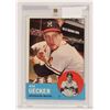 Image 1 : 1963 TOPPS BOB UECKER BASEBALL CARR