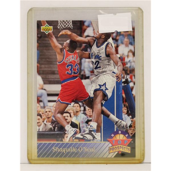 1993 SHAQUILLE O NEAL ROOKIE PROSPECT CARD