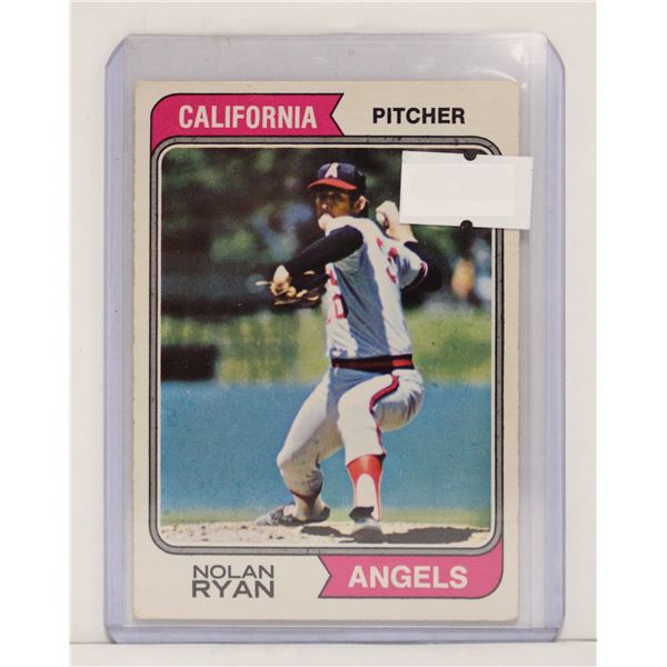 1974 NOLAN RYAN BASEBALL CARD