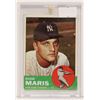 Image 1 : 1963 ROGER MARRIS BASEBALL CARD