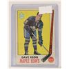 Image 1 : 1969-70 DAVE KEON HOCKEY CARD