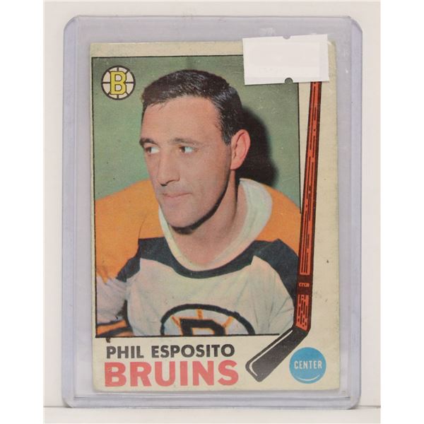 1969-70 PHIL ESPOSITO HOCKEY CARD