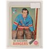 Image 1 : 1969-70 ED GIACOMIN HOCKEY CARD
