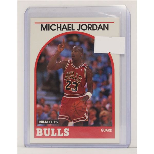 1990 MICHAEL JORDAN HOOPS BASKETBALL CARD