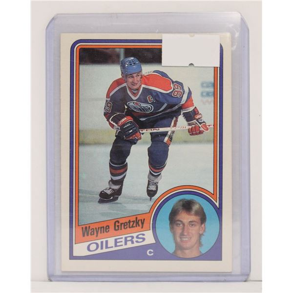 1984 WAYNE GRETZKY HOCKEY CARD OPC